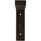 Ekena Millwork Steel Truss Shelf Bracket, Antiqued Pale Gold 2"W x 12"D x 7 3/4"H BKTM02X12X07TSAPG - alternate 7